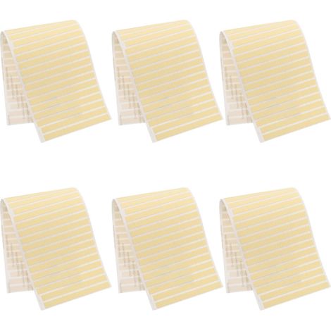 hojas de cinta adhesiva para reparación de relojes, papel color caqui. (1/5)