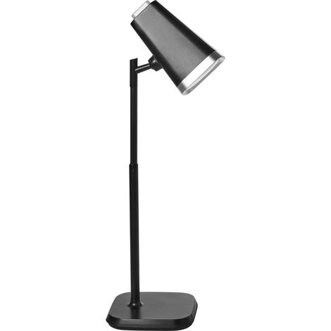 Office Desk and Wall Lamp 2-in-1 Black Table Lighting Reading Computer Lamp Detachable Arm Stepless Dimmer CCT Function MUSCA