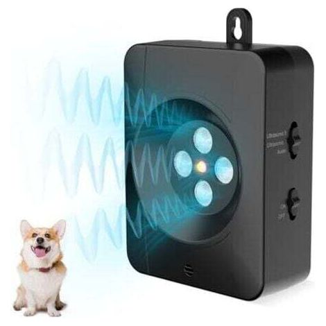 Anti Aboiement Chien, 55Ft Anti Aboiement Chien Ultrason, 3 Modes Solutions Anti-aboiement pour Chiens Intérieur Extérieur Rechargeable Boitier Anti Aboiement Petits Grands Voisins Ultrason Chien