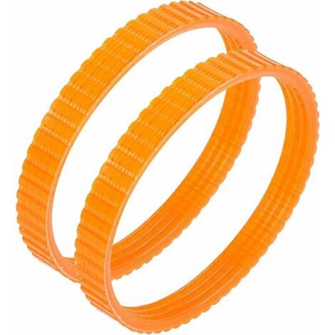 Juego de 2 correas de transmisión para cepilladora naranja 1900B, 9,6 mm