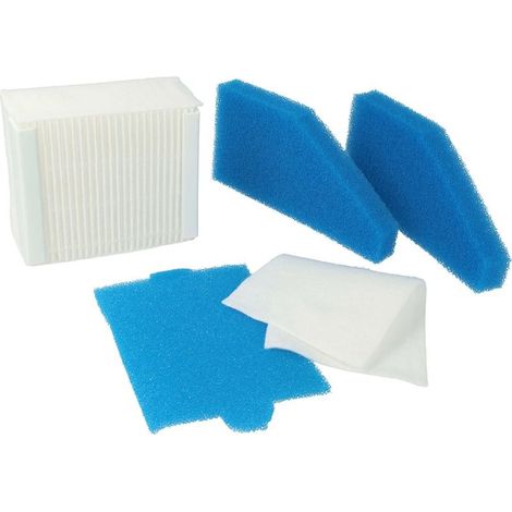 Lot de 5 filtres pour aspirateur Thomas Aqua+ Micro-filtres et filtres trapézoïdaux Remplacement pour 787241, 787276 (1/5)