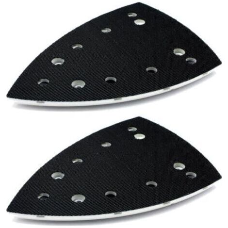 Lot de 2 plaques de ponçage 100 x 150 mm – Compatible Festool DS 400, DTS 400, DTSC 400 – Remplacement 493723 – Pour ponçage zones carrées - SSH-STF-Delta100 (1/5)