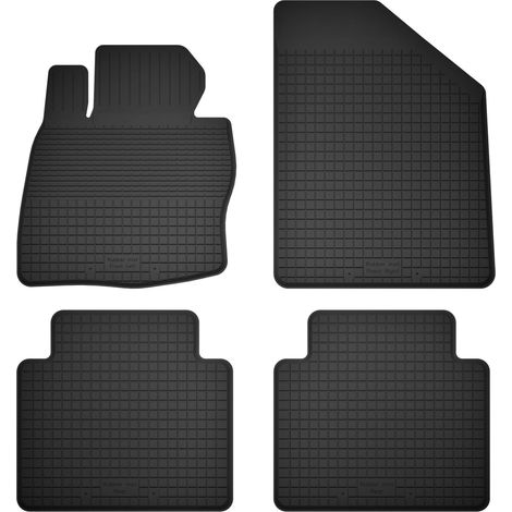 Gummifußmatten, 4er-Set, universell passend für: Honda Civic VIII (UFO) Schrägheck (2006-2012)