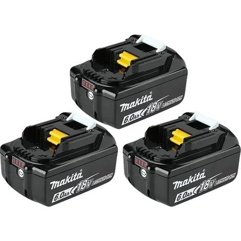 Akku für Elektrowerkzeuge, Lithium-Ionen, hohe Kapazität, 3PCS 6.0Ah Batterien (1/2)
