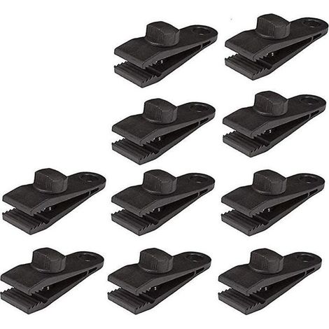 Heavy Duty Locking Grip Clamps Thumb Screw Tent Clip Secures Tarps Awning Clamp Set for Camping Tarps Canopies (1/5)
