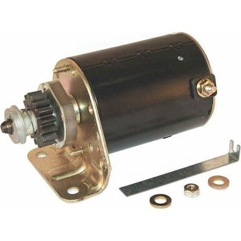 Démarreur BRIGGS ET STRATTON référence 497595 et 394805 Modèle court Puissance 11 à 13 cv Pour tondeuse autoportée et motoculteur