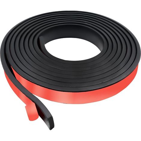 20mmx2mmx3m Bande de Caoutchouc Adhésive, Solide Adhésif Feuille Rouleau Néoprène, Bricolage, Antivibration, Antidérapant (1/5)
