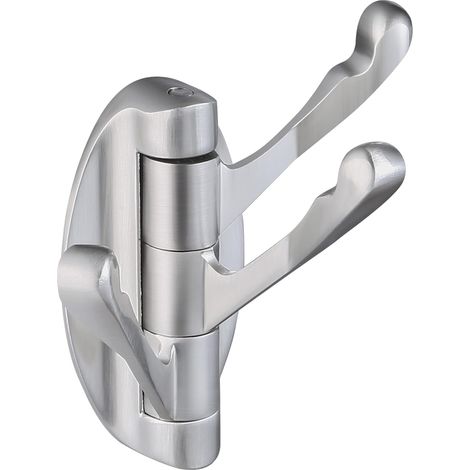 Wandhaken Handtuchhalter Badezimmergarderobe 3-armiger Metallhandtuchhaken (1/5)