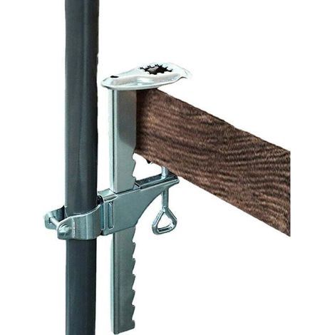 Armature de parasol en acier galvanisé - Armature de parasol de balcon - Armature de parasol de balcon (diamètre 25-32 mm - 1 pièce) (1/4)
