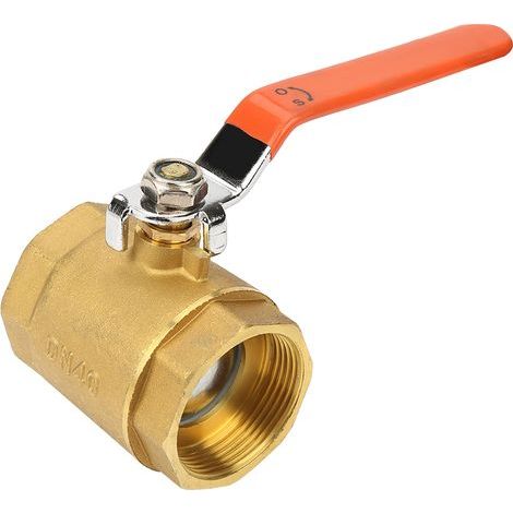 1pc DN40 1-1/2"BSP Brass Pipe Ball Valve 1.6MPa for Water Oil Gas (1/5)