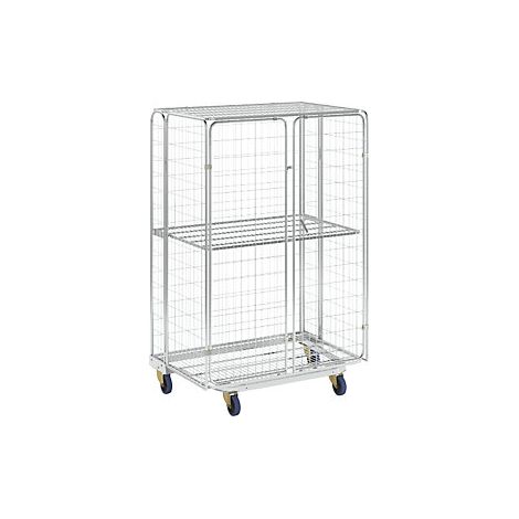 kaiserkraft  Rollcontainer antifurto  impilabili  con 2 ante 