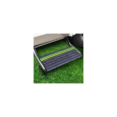 2 articlesTapis de marche pour camping car, couvre escaliers pour camping car, tapis de protection pour marches d'escalier, tapis de marche pour camping car avec revêtement réfléchissant la nuit, tapi