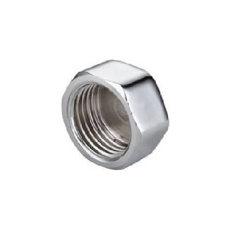 BOUCHON FEMELLE EN LAITON CHROMÉ IBP Taille : 3/4" - CONF