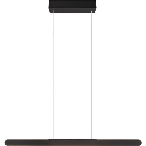 Lampe suspendue LED TRIO Helios 343310132 noire, 28 W, 3300 lm, CCT (1/5)