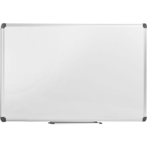 Lavagna per Ufficio Magnetica 60x45 cm in Alluminio Silver (1/5)