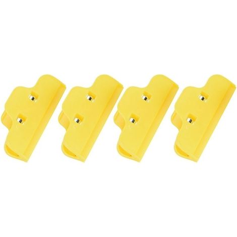 Lot de 4 pinces de fixation en plastique pour téléphone portable/tablette/ordinateur