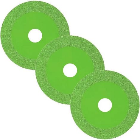 Disque Coupe Verre, Disque Diamant 125 Carrelage, pour Bouteille, Porcelaine, Jade, Granit 3pcs (1/5)