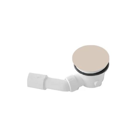 Piletta con sifone per piatto doccia dia. 90 mm tappo in ceramica