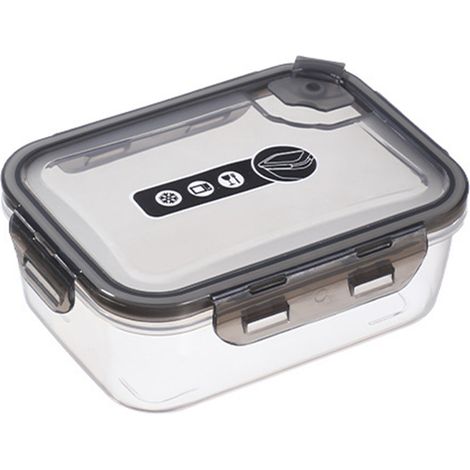 Conteneurs de stockage des aliments, boîte à Bento en plastique Transparent, récipient de congélation hermétique pour la cuisine (1/5)