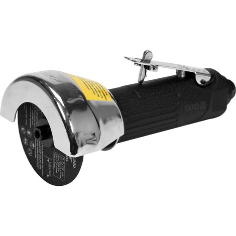Disqueuse meuleuse tronconneuse 75mm pneumatique droite carter de protection