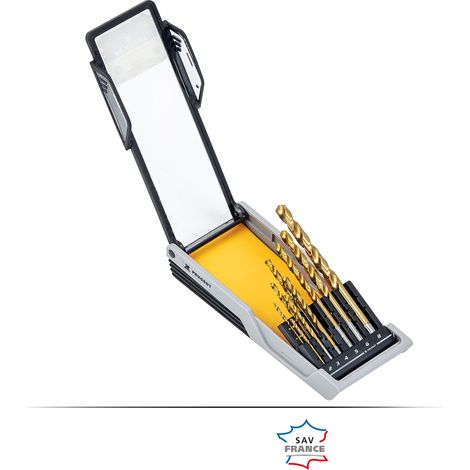 Coffret de 9 forets métal HSS usage intensif (1/7)