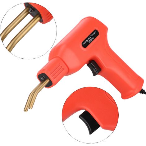 Kit de soudure plastique pour pare-chocs voiture, pistolet multifonction réparation carrosserie, outil complet avec accessoires (1/5)