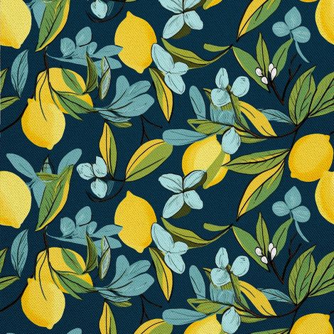 Tela decorativa para exteriores Oxford - Motivo frutal  DX7024 (1/5)