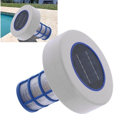 Ioniseur de Piscine Solaire - Nettoyeur Écologique pour Bassin, SPA et Fontaine