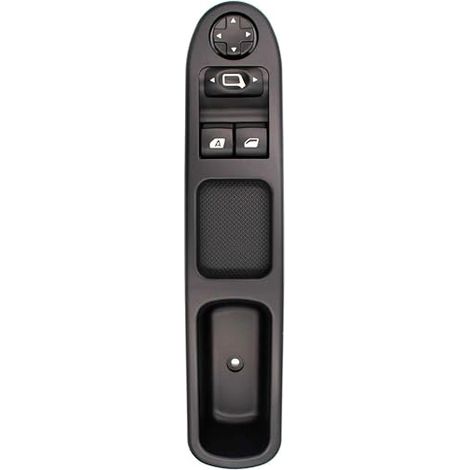 6554.QC Interruttore alzacristalli elettrico sinistro, lato guidatore anteriore, sinistro 6554QC per Citroen C3 e Peugeot 207 CC (1/5)