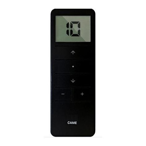 Emetteur portable 433,92MHz 15 canaux noir CAME 001YE0149