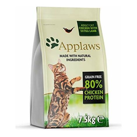 Applaws Adult Pollo Agnello Cibo per Gatti 7,5 kg (1/4)