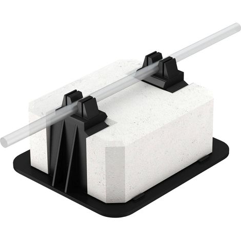 [GEBRAUCHT] B-Ware Obo Bettermann 165 Dachleitungshalter Dachleitung Rundleiter 8 10mm Polyethylen