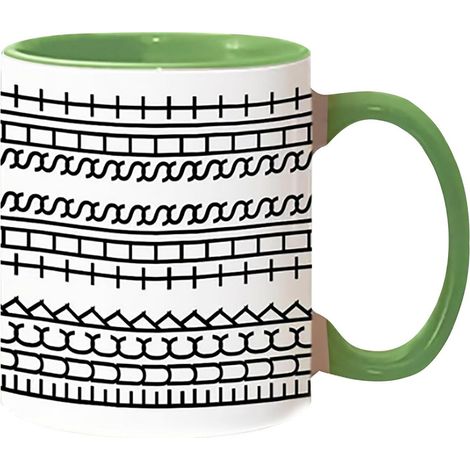 Tasse mit versteckter Botschaft „Scheiß drauf“ – Einzigartige, witzige und originelle Tasse – Geschenk für Frauen und Männer, ideal fürs Büro oder für beste Freunde (1/5)