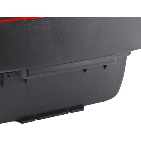 Coffre arrière moto 45L étanche et antichoc universel, malle de rangement pour scooter (1/5)