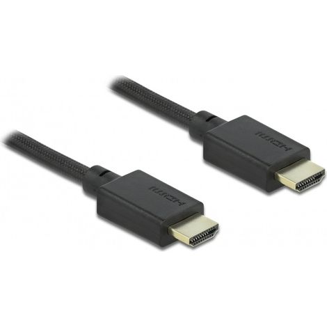 DeLOCK Cable HDMI de alta velocidad 48 Gbps 8K 60 Hz 0,5 m (1/3)