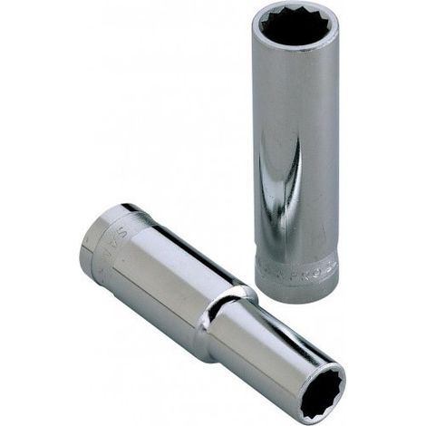 Douille longue 1-2'' 12 pans 21 mm - SAM OUTILLAGE (1/2)