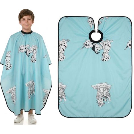 Capa de peluquería infantil, delantal para cortes de pelo infantiles, 120 cm, hebilla (1/5)