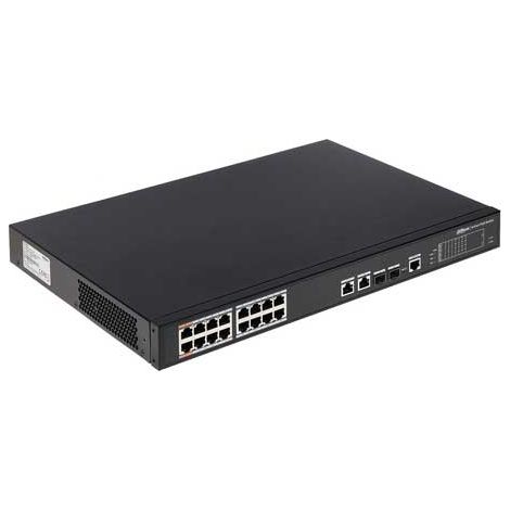PFS4218-16ET-190-V3 - Commutateur L2 géré à 18 ports (16 PoE  190 W) (1/4)