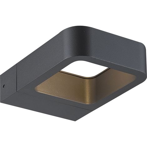 Aplique de pared ARSEN doble emisión LED COB 7 W 337 lm 3000 K CRI80 IP54 160° Antracita (1/3)