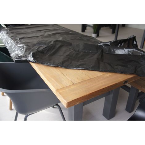 Copertura per piano tavolo TITANIUM® - NERO L240 x P100 x A10 cm
