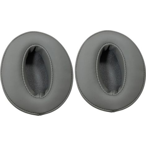Coussinets d'oreille de rechange compatibles avec les casques Sennheiser HD4.50, 450, 4.40BTNC, HD400, 420s et 485. Mousse à mémoire de forme épaisse (coussinets blancs en similicuir protéiné + coussi (1/3)