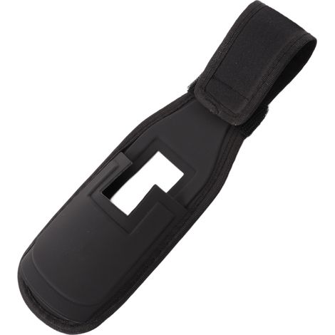 Ceinture de canne à pêche noire, réglable, imperméable et indéchirable, porte-canne à pêche pour dispositif de contrôle (motif plat) (1/5)
