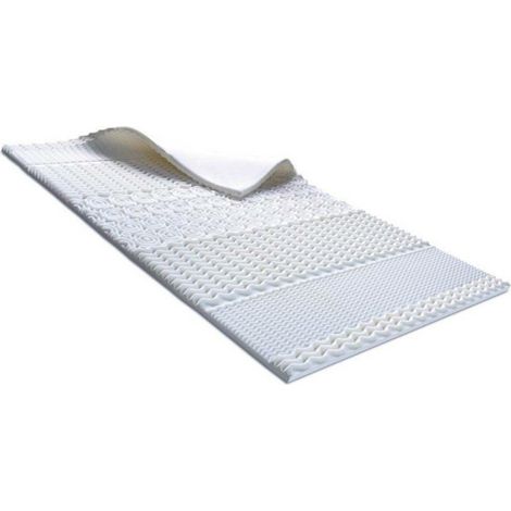 Sobrecolchones con memoria de forma Blanco 90 x 190