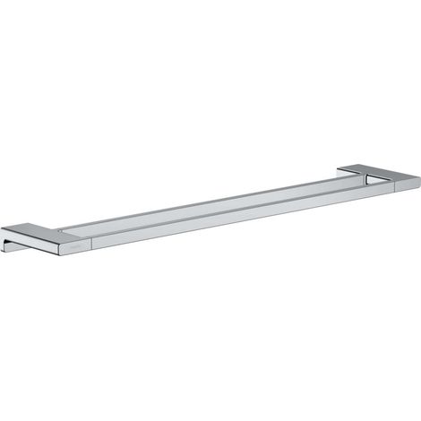 Hansgrohe AddStoris - Doppelbadetuchhalter, Länge 65 cm, verchromt 41743000