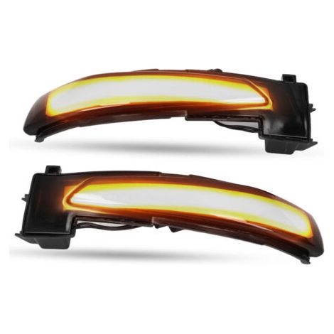 FENOPLASTICALot de 2 clignotants dynamiques à LED 6325J5 6325J4, feu de position fumé pour rétroviseur latéral, pour Peugeot 508 SW (2010-2017),de (1/4)