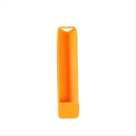 Étui de Protection en Silicone pour Télécommande DEXP Viomi CHIQ Smart TV, Housse Anti Poussière et Antichoc, Orange (1/4)
