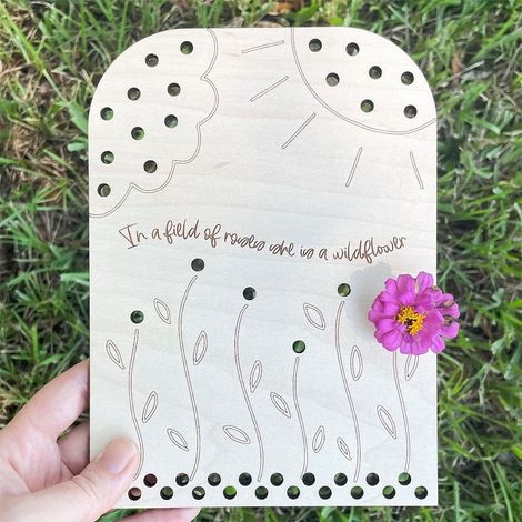 Planche De Collecte De Feuilles - Décor Floral En Bois Naturel - Support De Table Décoratif - Idéal Pour Mariages Anniversaires Et Saint-Valentin - 1 Pièce (1/5)