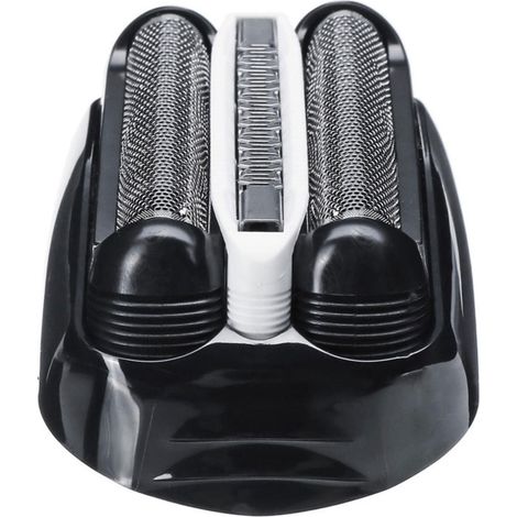 Papel de aluminio y cortador de repuesto sencillos para Braun Series 3 300S 301S 310S 320S 330S 340S 360S 380S 3000S, 32B negro. (1/4)
