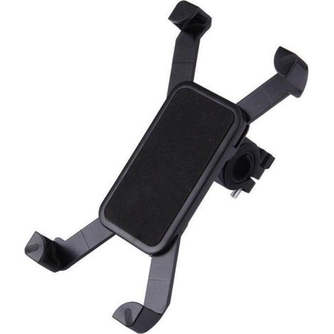 Support Téléphone Vélo - Fixation Universelle Guidon - Rotation 360° - Compatible Tous Smartphones - 1 Pièce (1/5)