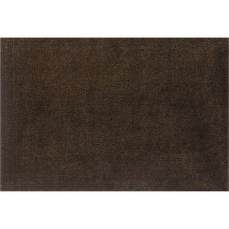 tappeto "milano" tinta unita marrone, 110x170 cm (1/3)